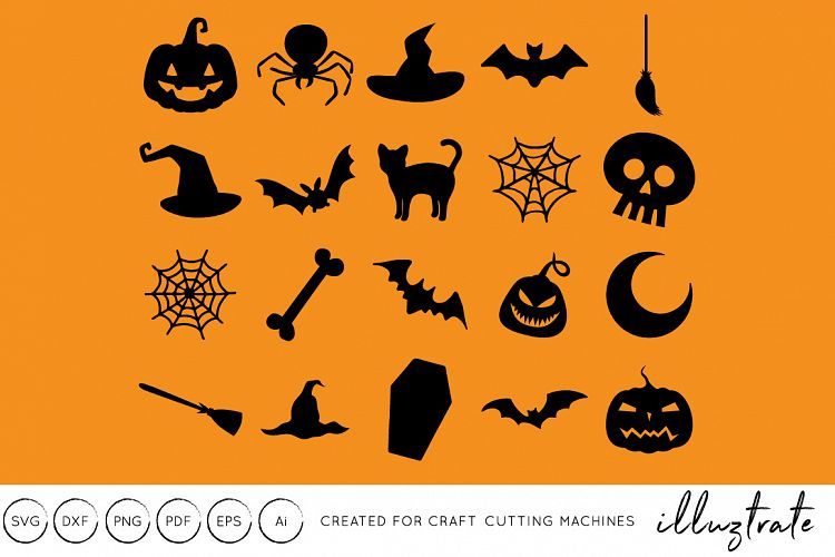 Halloween SVG Cut File - DXF - Craft Cutting Files