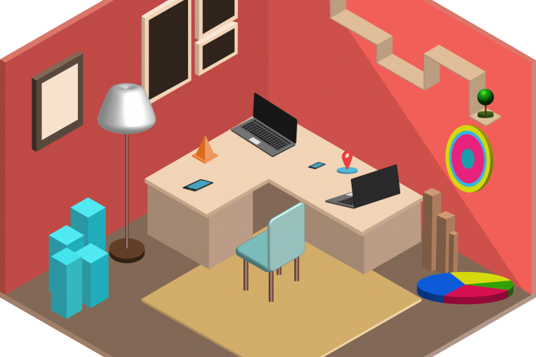 Isometric City Illustration 11