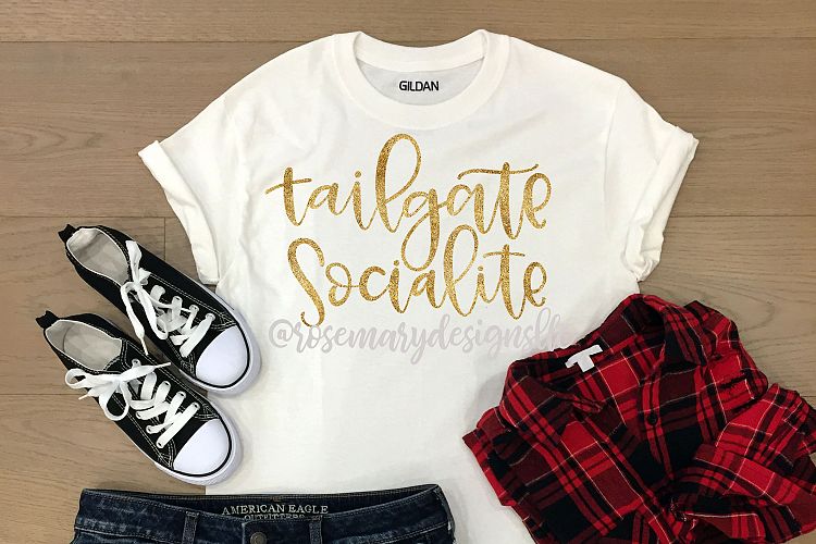 Tailgate Socialite - Hand Lettered SVG