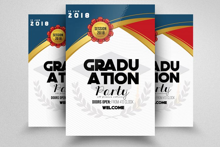 Graduation Flyer Template