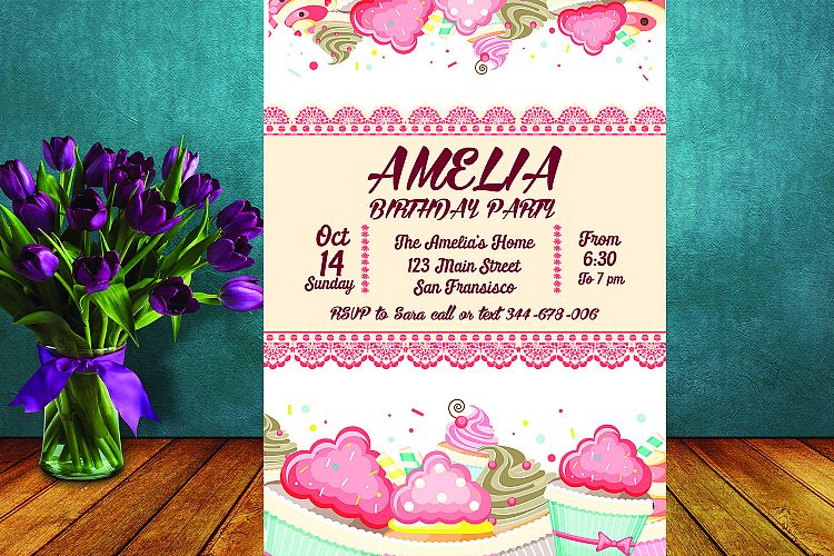 Birthday Invitation Card