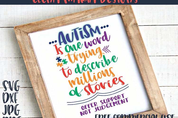 Autism Awareness SVG, Autism Mom Shirt Cricut or Silhouette