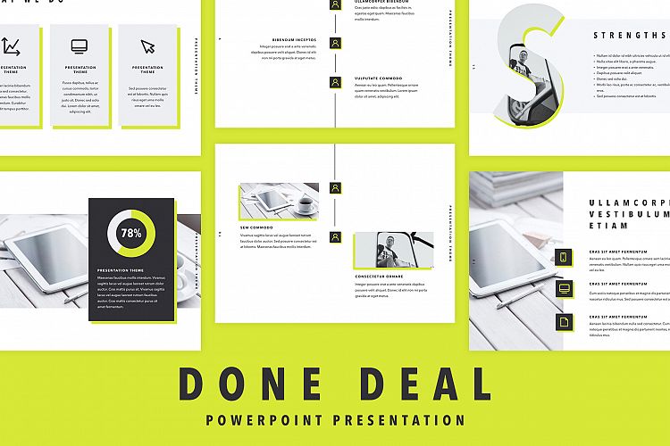 Done Deal PowerPoint Template