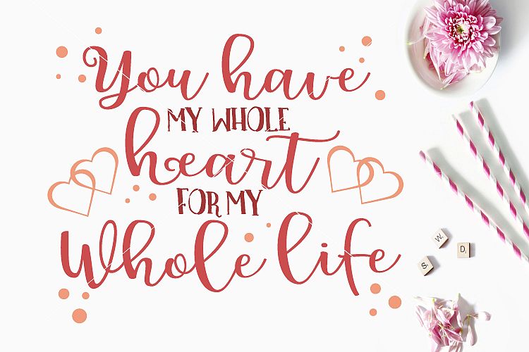 You Have My Whole Heart For My Whole Life SVG File, JPEG, Instant Download, Cricut Silhouette Cutting file, Vinyl, Inspiration Quote, Vector