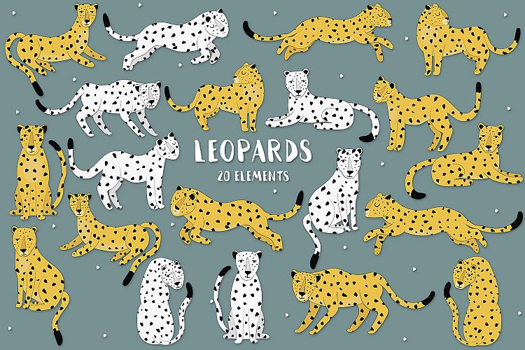 Leopard Print SVGs