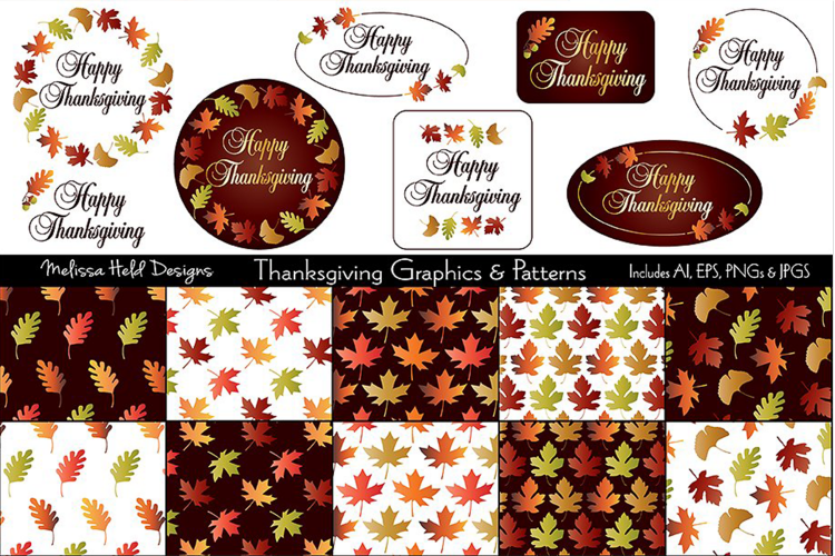 Thanksgiving Graphics   Patterns