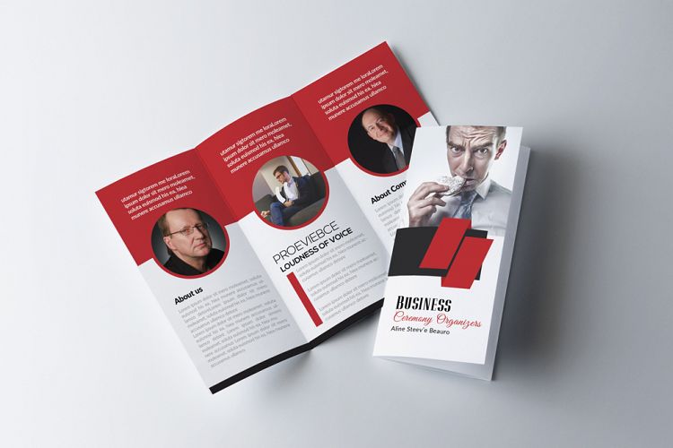 Business Trifold Brochure Template