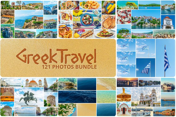 Greek Travel Photo Bundle