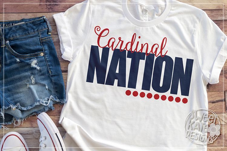 Cardinal Nation SVG DXF EPS PNG JPG