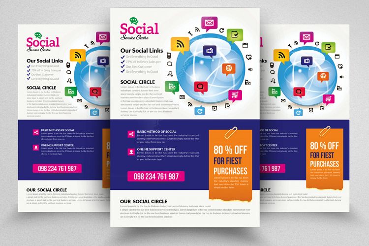 Social Media Flyer Template