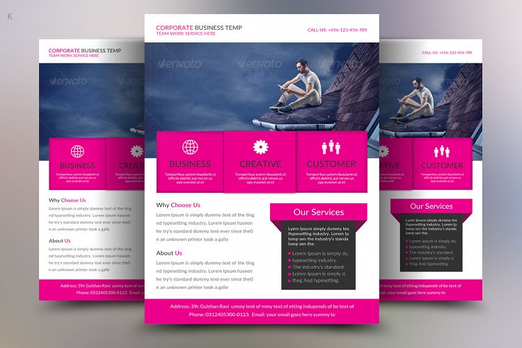 Corporate Business Flyer Template