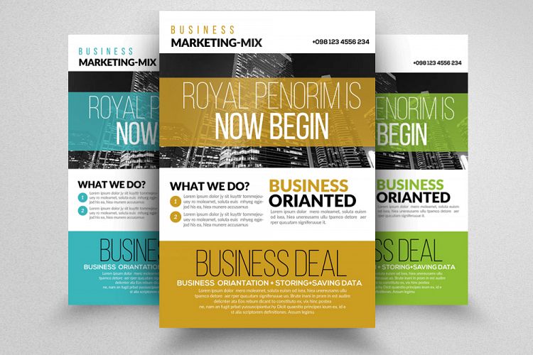 Corporate Strategy Business Flyer
