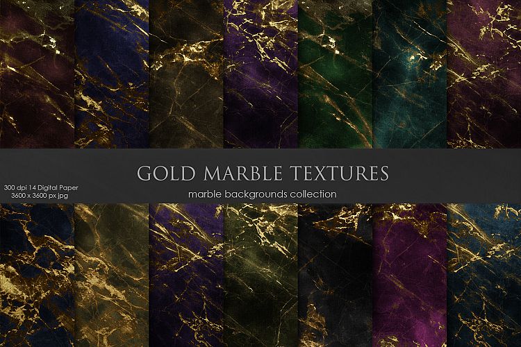 Gold Marble Textures