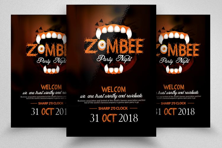 Halloween Night Flyer