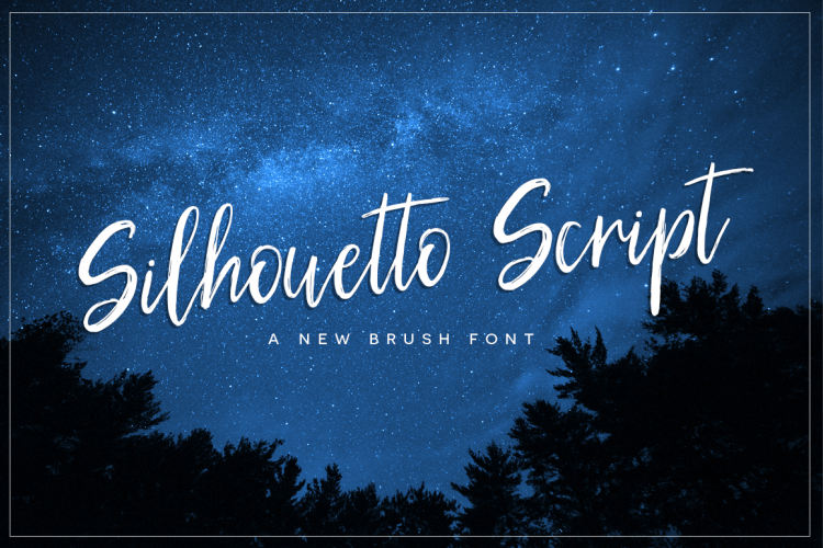 Silhouetto Script Font