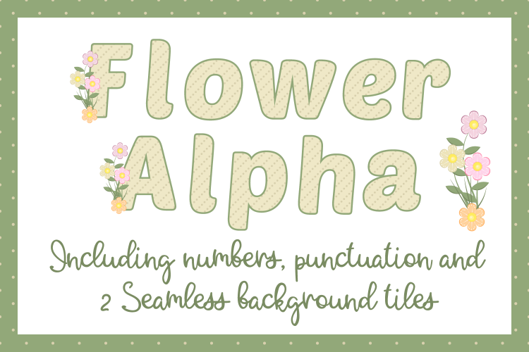 Flower Alphabet