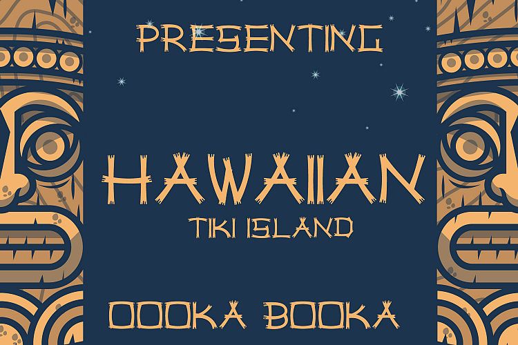 Hawaiian Tiki Island Font