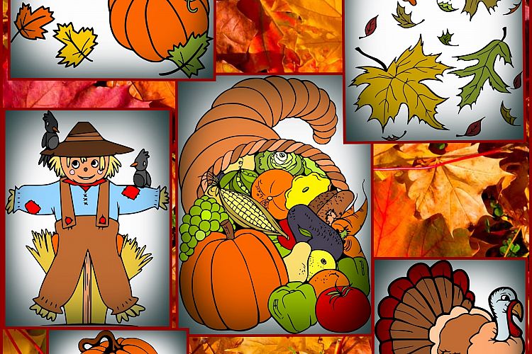 Fall/ Autumn SVG PNG EPS DXF JPEG Files