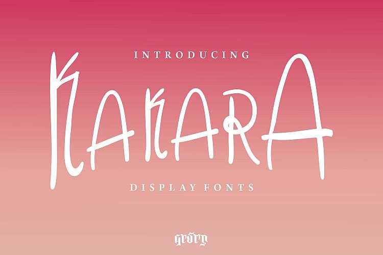 Kakara Display Font