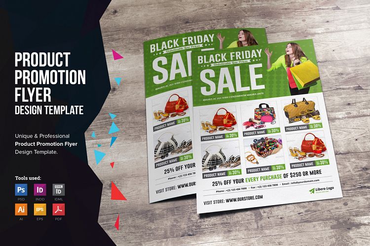 Product Promotion Flyer Design