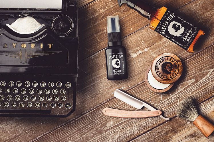 Barber Shop Mock-up 2