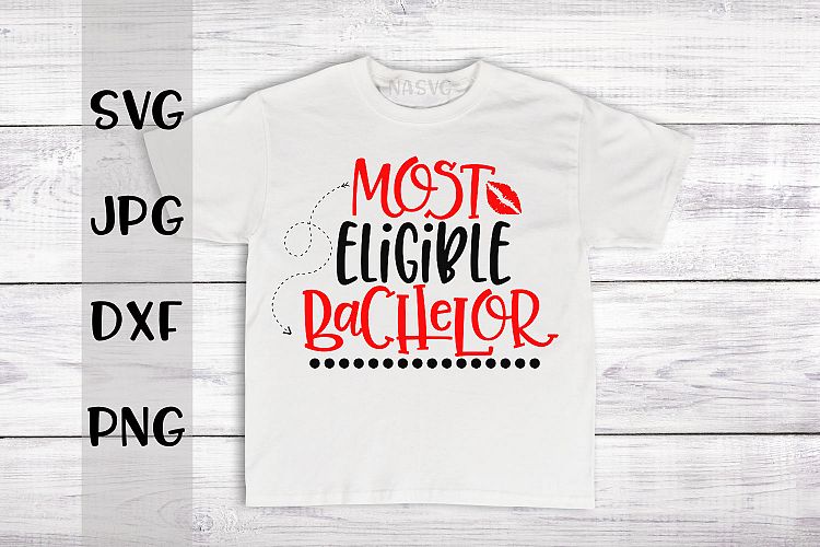 Most Eligible Bachelor, Valentines day, SVG