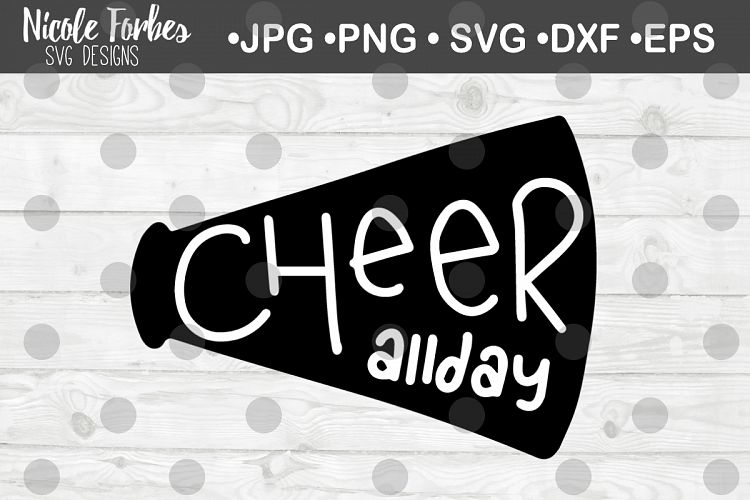Cheer All Day SVG