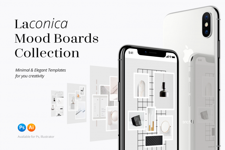 Laconica Mood Boards Collection