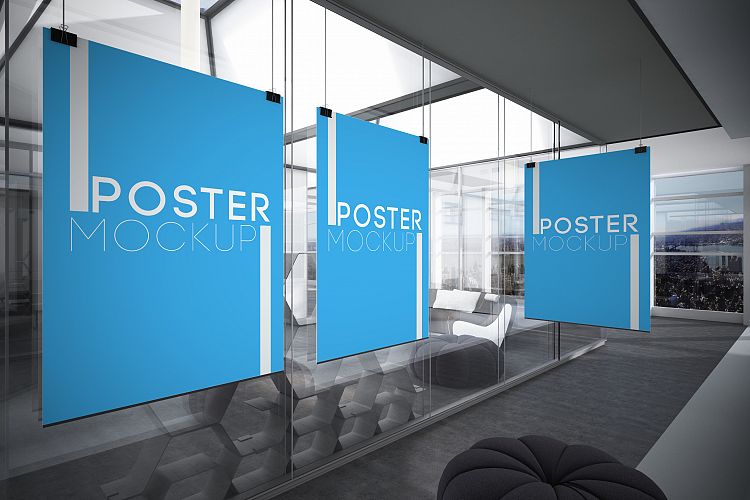 Office Poster Mockups