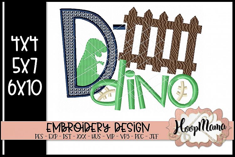 Defense Dino - Football Embroidery