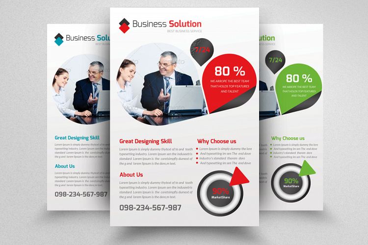 Information Technology Consultants Flyer