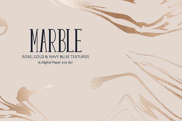 Marble, Rose, Gold   Navy Textures