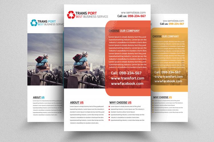 World Travelling Agency Business Flyer