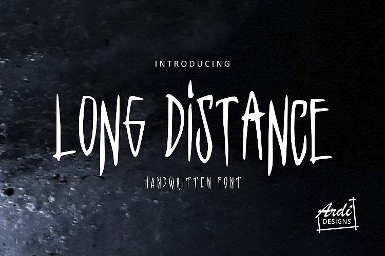 Long Distance Font