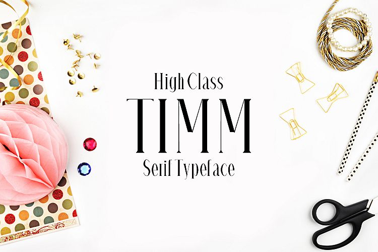 Timm Serif Typeface
