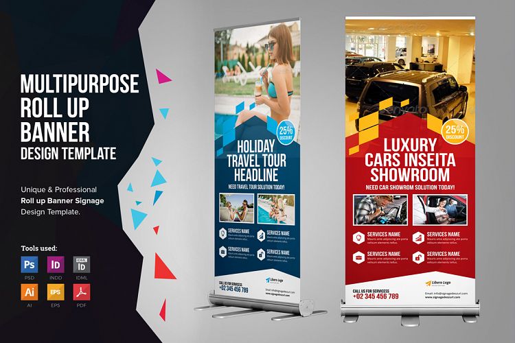 Multipurpose Roll up Banner Signage v2