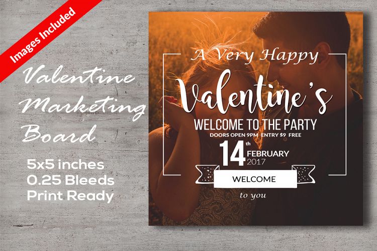 Valentines Day Banner