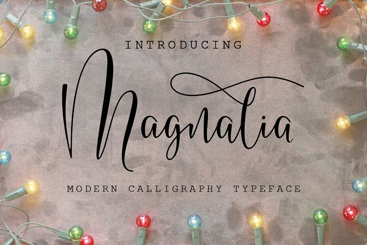 Magnalia Font Script