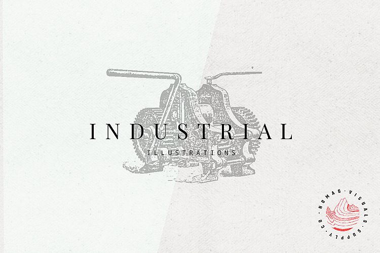 Premium Industrial Illustrations