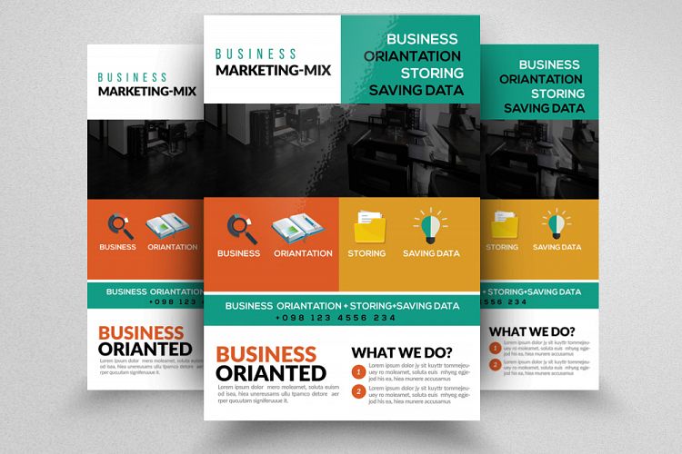 Finance Provider Firm Business Flyer