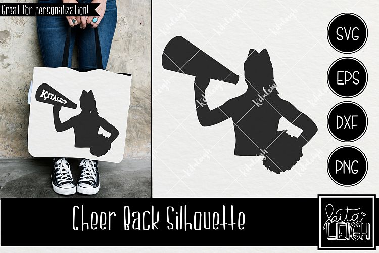Cheer Silhouette Back