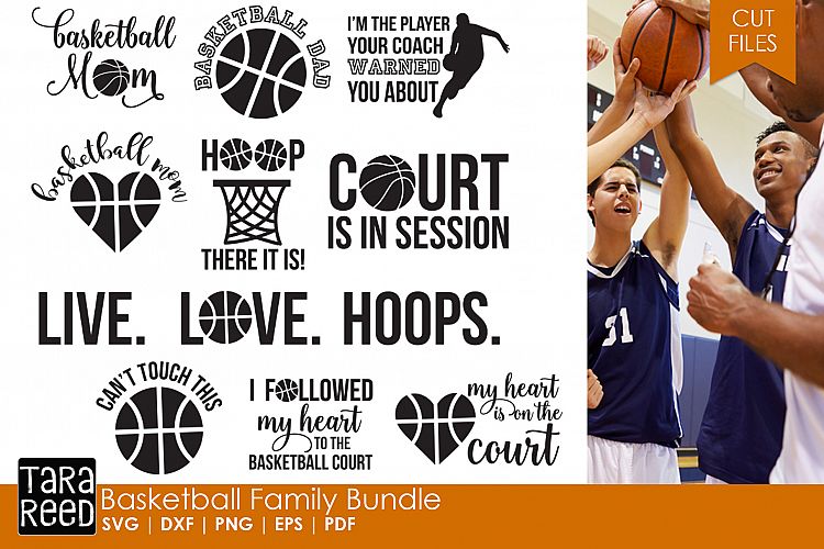Download Basketball SVG and Cut Files for Crafters (80894) | Cut ...