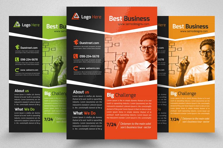 Business Analyst Flyer Template