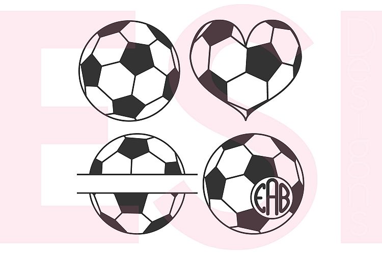 Soccer/Football Designs and Monograms Set