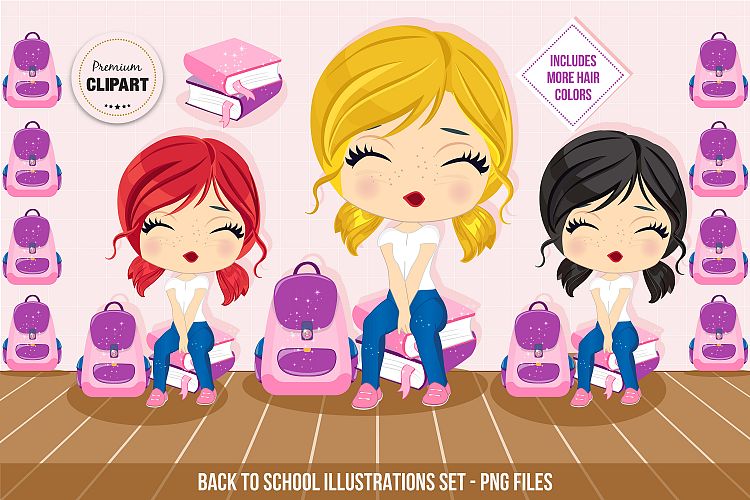 Back to school graphics, Back to school illustrations