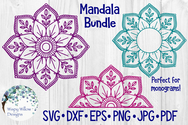 Mandala Bundle SVG Set