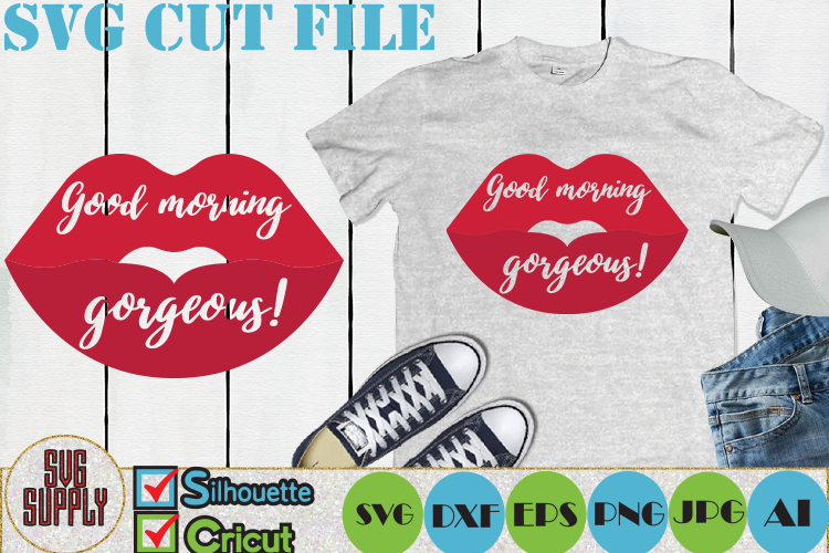 Lips SVG Cut File