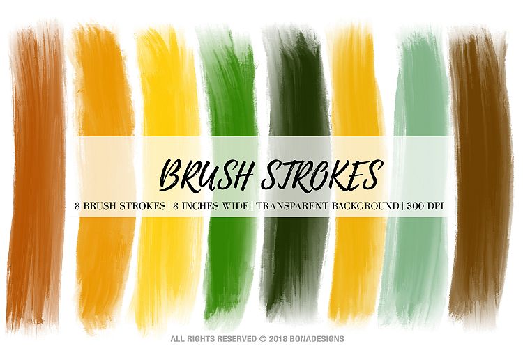 Brush Strokes, Digital Brush Strokes