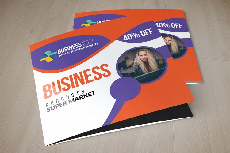 Multiuse Business Square Trifold Brochure