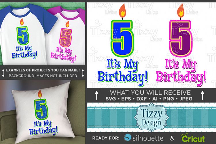 5th Birthday Svg - Its My Birthday SVG Birthday Shirt - 1032
